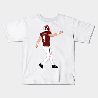 the quarterback bryce young Kids T-Shirt